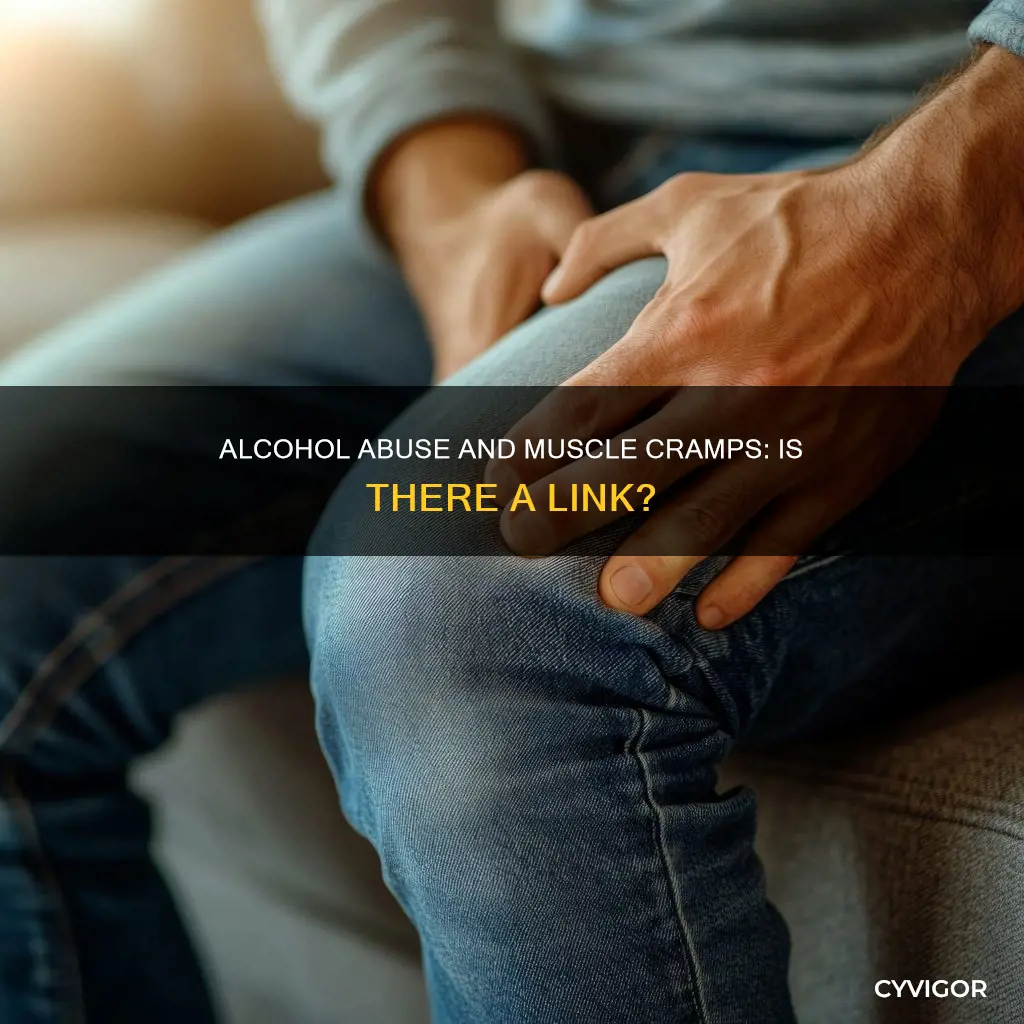 can alcohol abuse cause muscle cramps