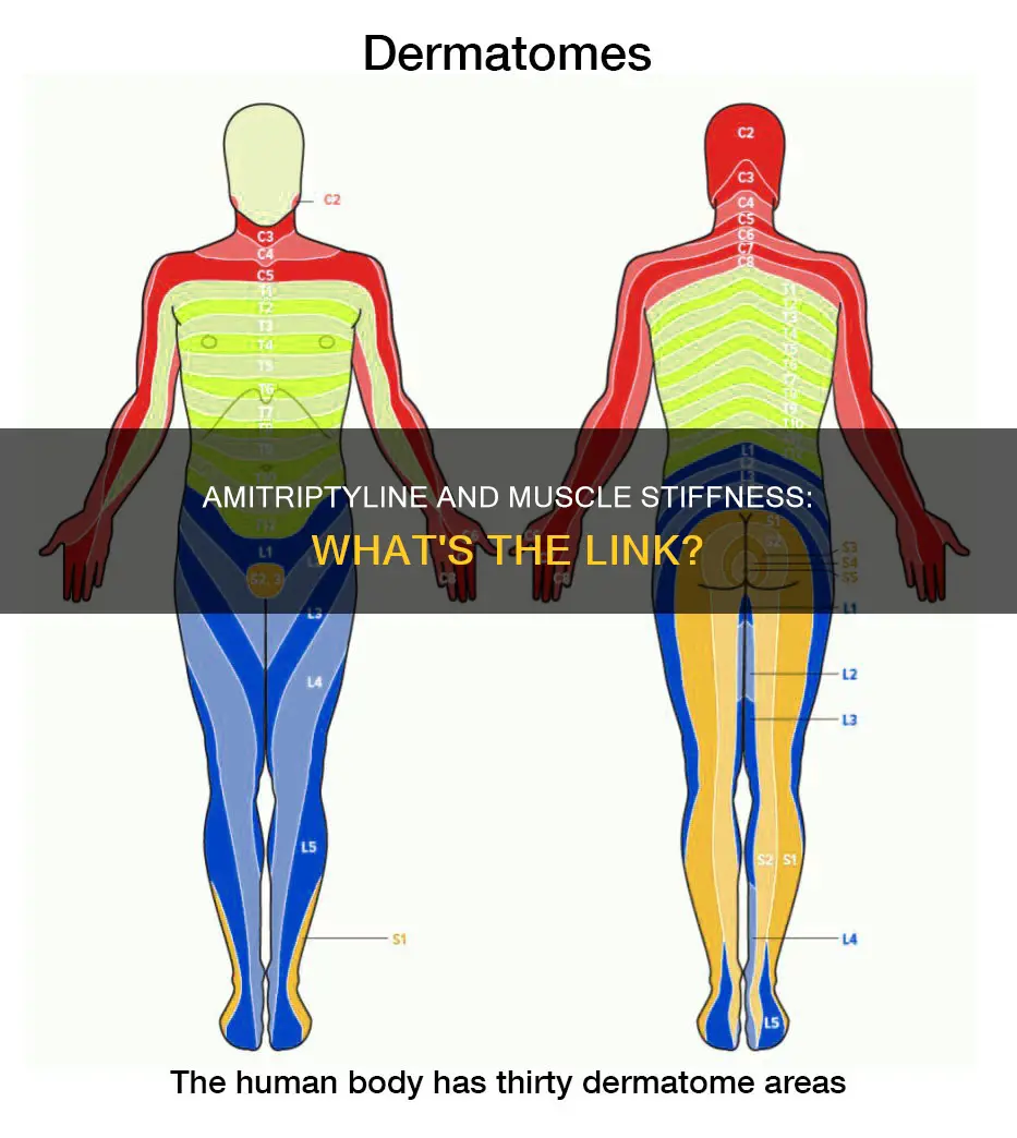 can amitriptyline cause muscle stiffness