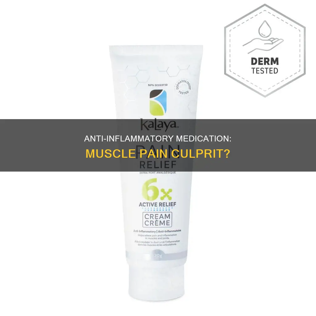 can anti inflammatory cause muscle