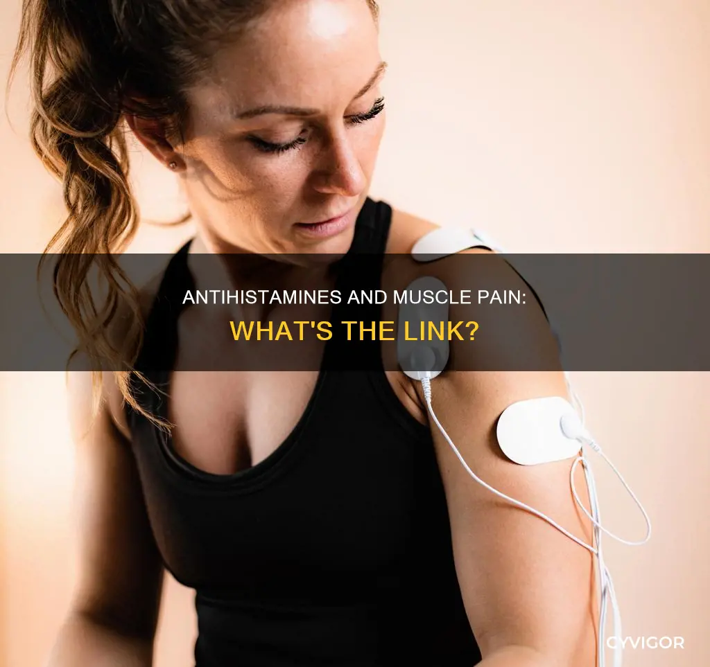can antihistamines cause muscle pain