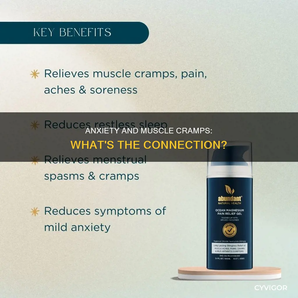 can anxiety cause muscle cramps