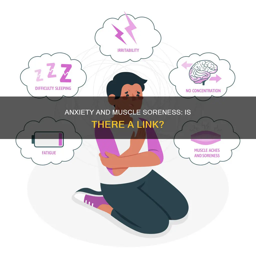 can anxiety cause muscle soreness