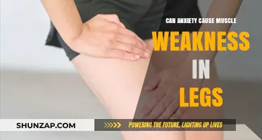 Anxiety's Physical Impact: Leg Muscle Weakness Explained