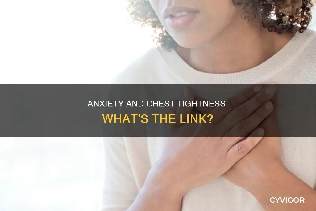 can anxiety cause tight chest muscles