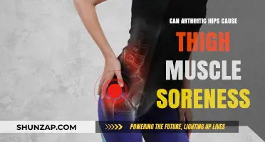 Arthritic Hips: Thigh Muscle Soreness Explained