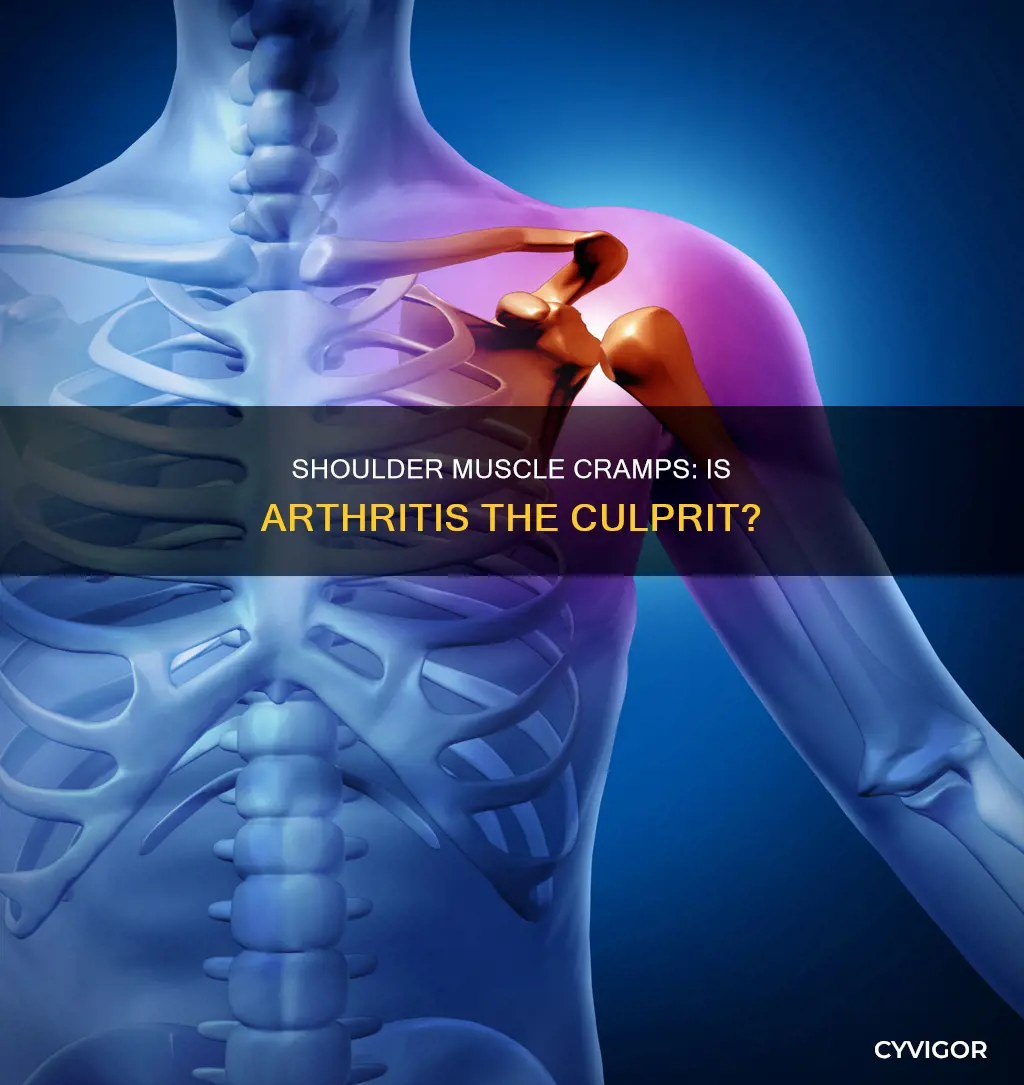 can arthritis cause shoulder muscle cramps