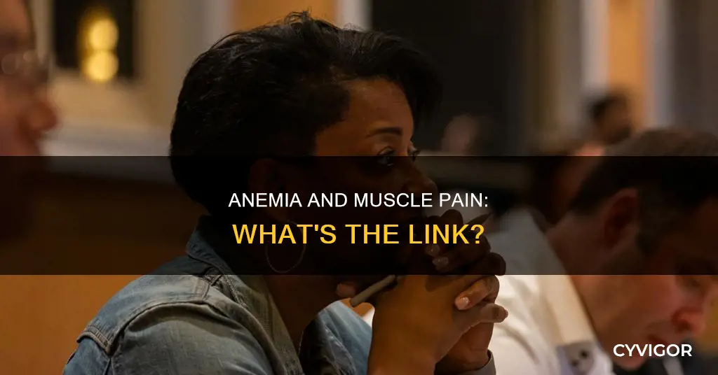 can being anemic cause muscle pain