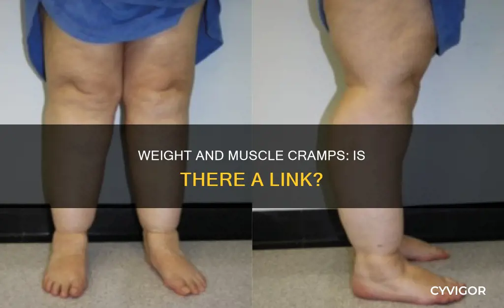 can being overweight cause muscle cramps