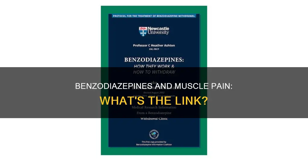 can benzodiazepines cause muscle pain