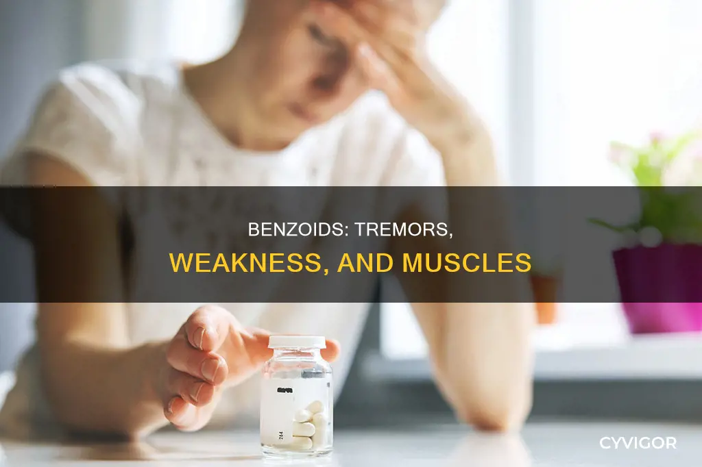 can benzoids cause tremors or weakness in the muscles