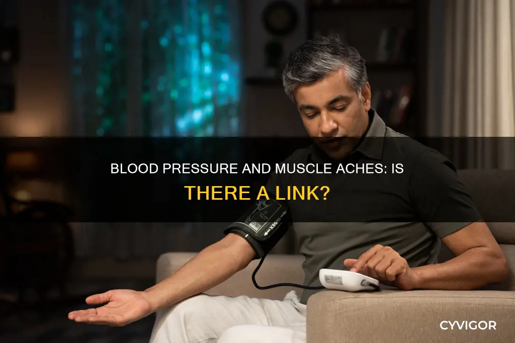 can blood pressure cause muscle aches
