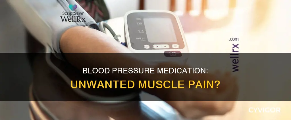 can blood pressure medications cause muscle pain