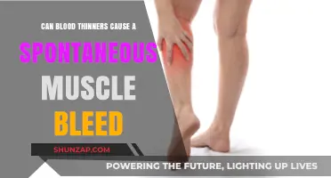 Blood Thinners: Unprompted Muscle Bleeds?