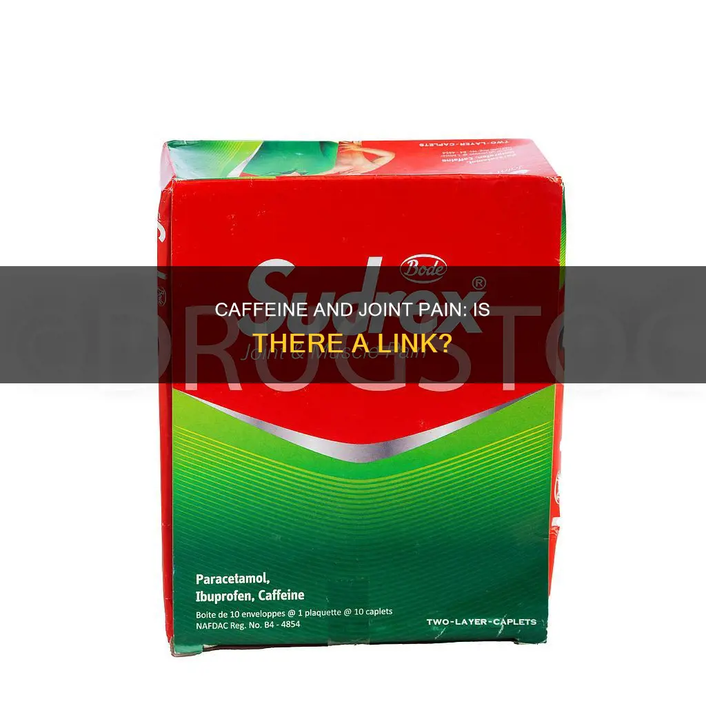 can caffeine cause joint and muscle pain