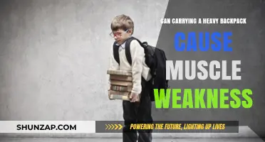 Backpack Burden: Muscle Weakness and Back Pain