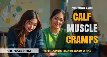 Ceferdinir Side Effects: Calf Muscle Cramps Explained
