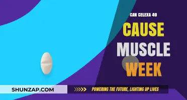 Muscle Weakness: A Possible Side Effect of Celexa 40