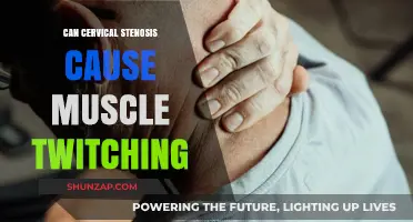 Cervical Stenosis: Muscle Twitching and Its Connection