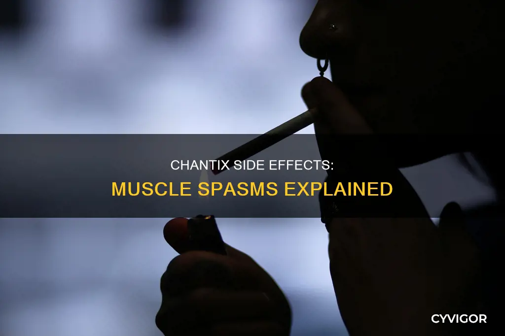 can chantix cause muscle spasms
