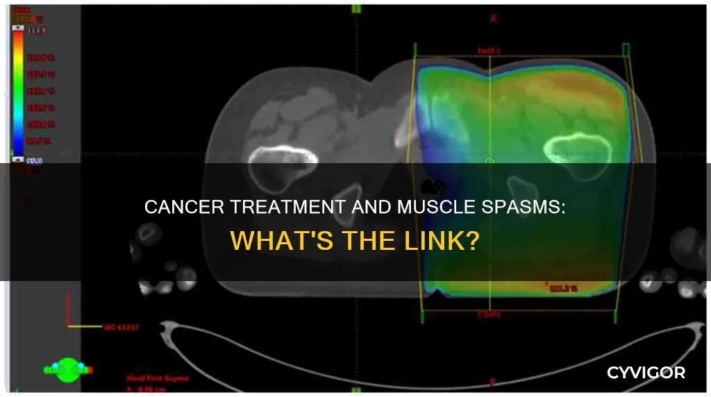 can chemo and radiation cause muscle spasms