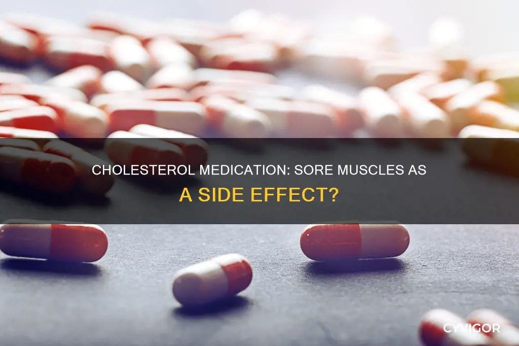 can cholosterol medication cause sore muscles