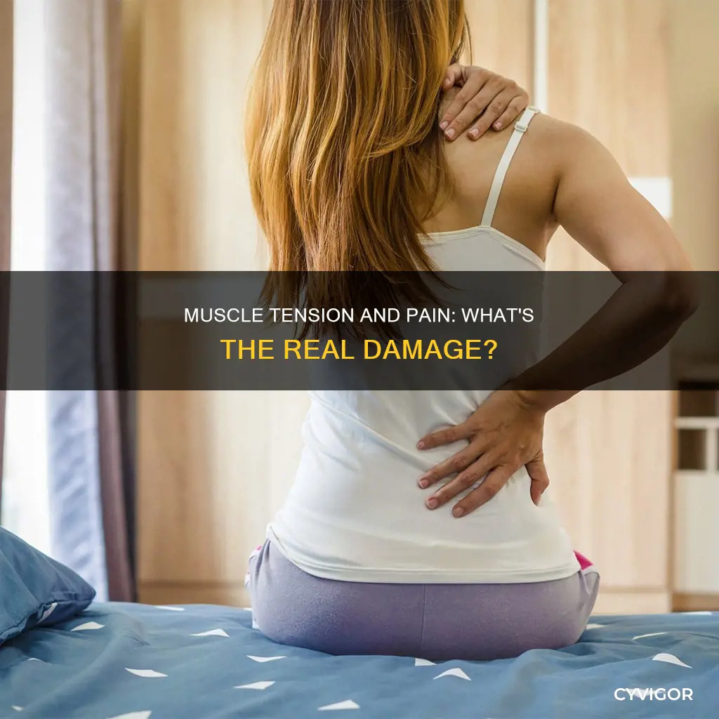 can chronic muscle tension cause severe pain