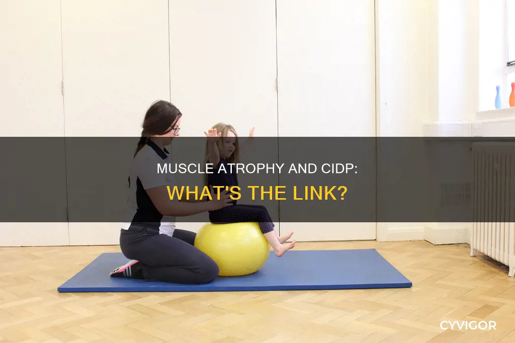 can cidp cause muscle atrophy
