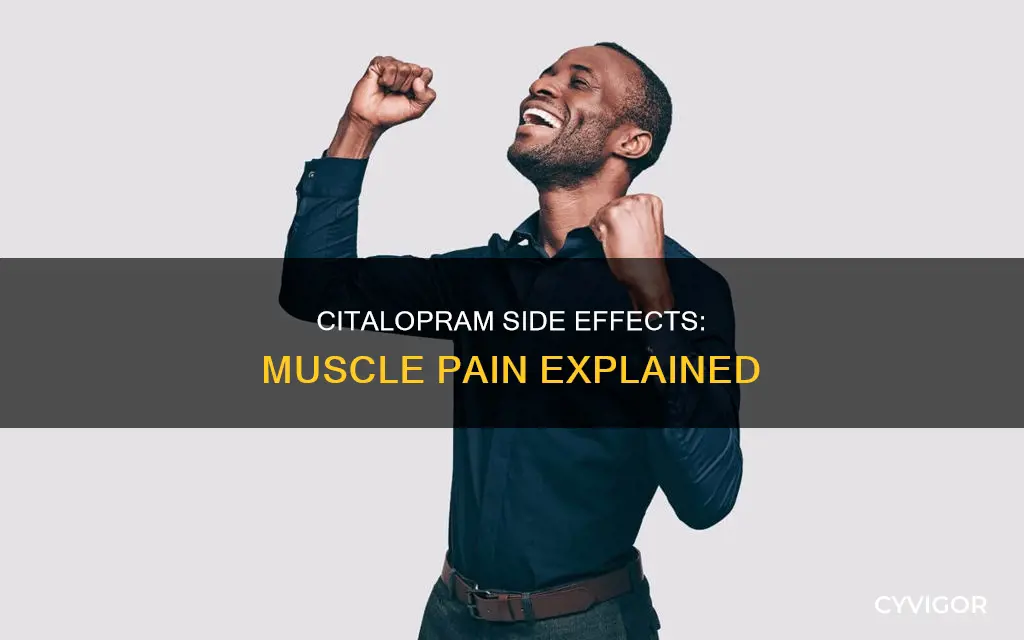can citalopram cause muscle pain