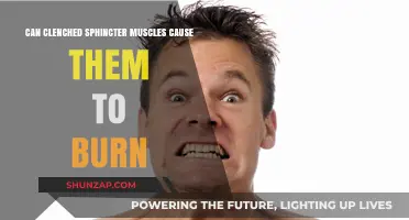 Clenched Sphincter Muscles: Can They Cause Burning?