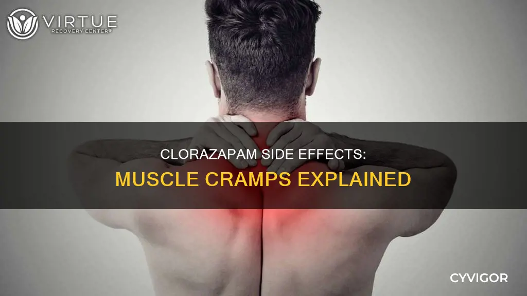 can clorazapam cause muscle cramps