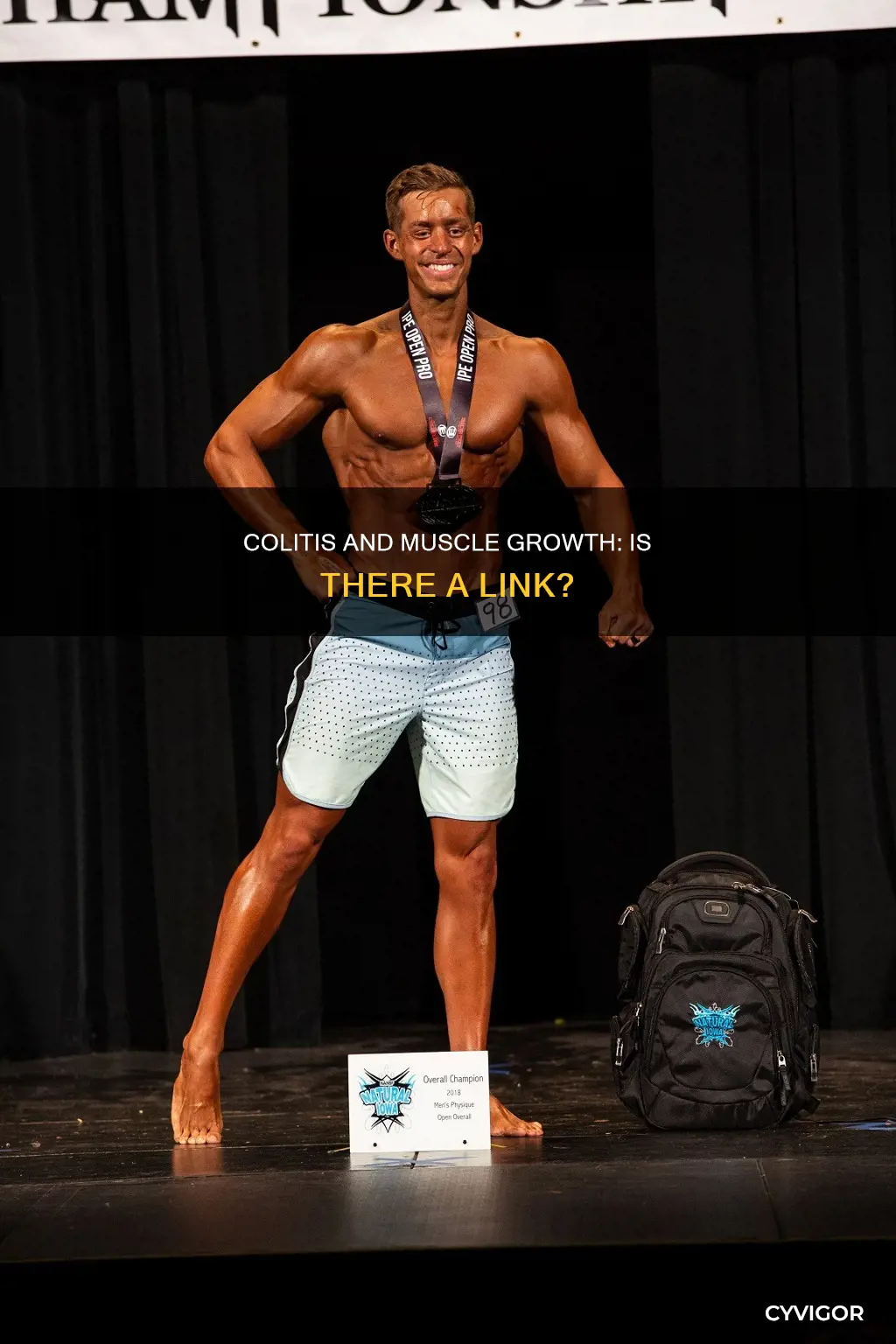 can colitis cause an inibility to build muscle