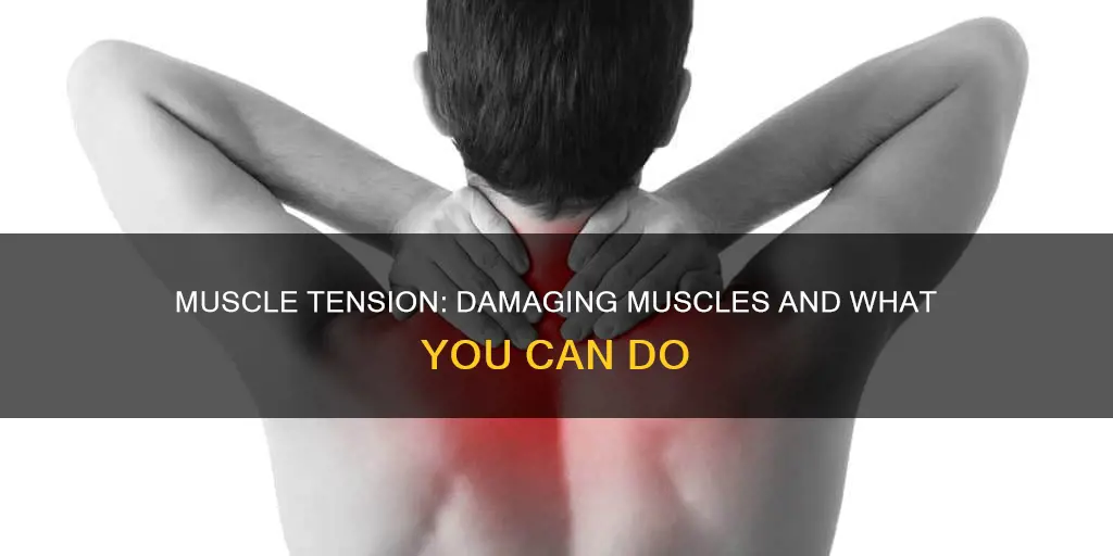 can constant muscle tension cause muscle damage