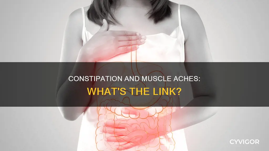 can constipation cause muscle aches