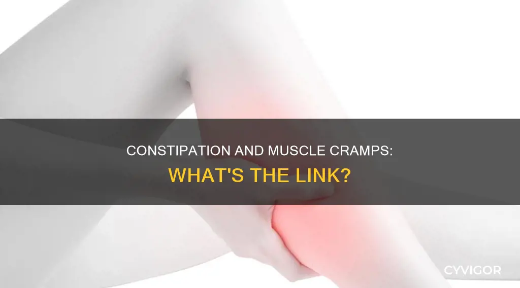 can constipation cause muscle cramps