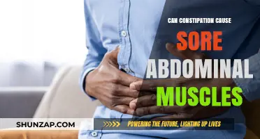 Constipation's Sore Abs: What's the Link?