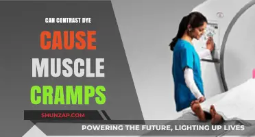 How Contrast Dye Causes Muscle Cramps