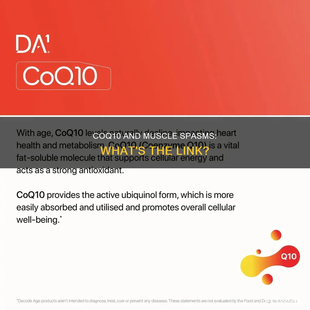 can coq10 cause muscle spasms