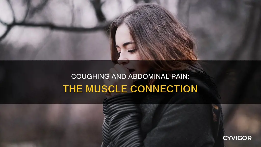 can coughing cause pulled muscle abdomen