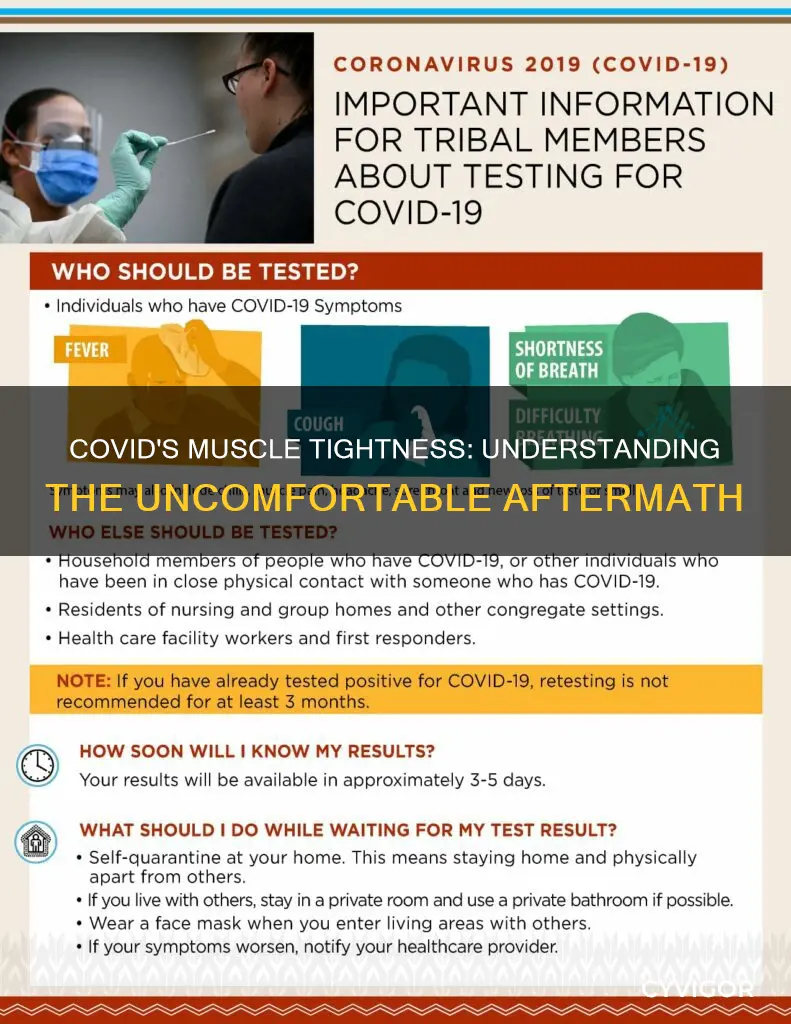 can covid cause muscle tightness
