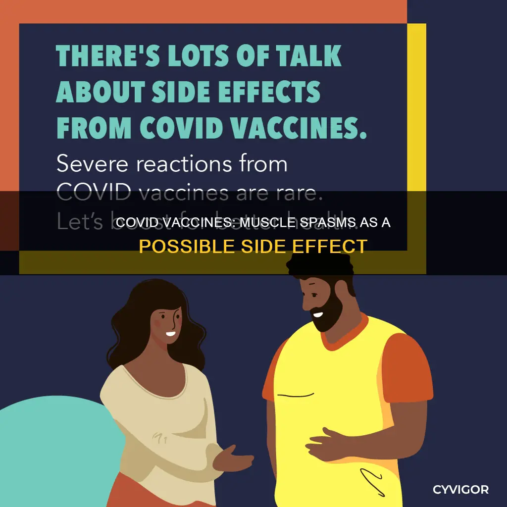 can covid vaccine cause muscle spasms