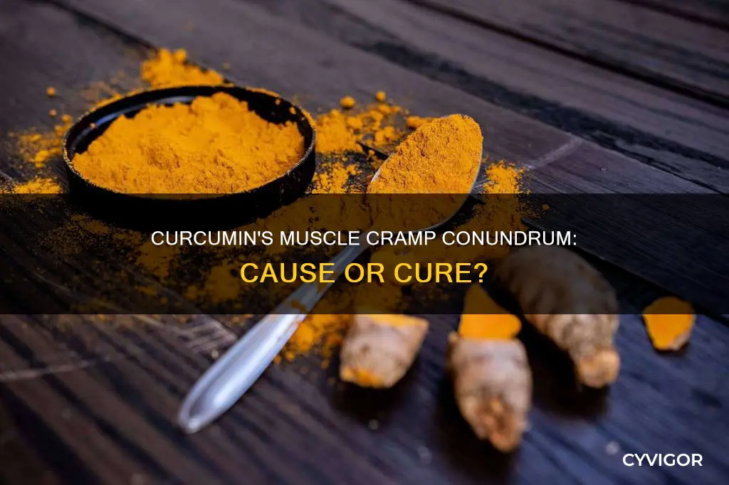 can curcumin cause muscle cramps