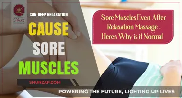 Deep Relaxation: Sore Muscles' Surprising Origin