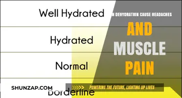 Dehydration's Impact: Headaches and Muscle Pain