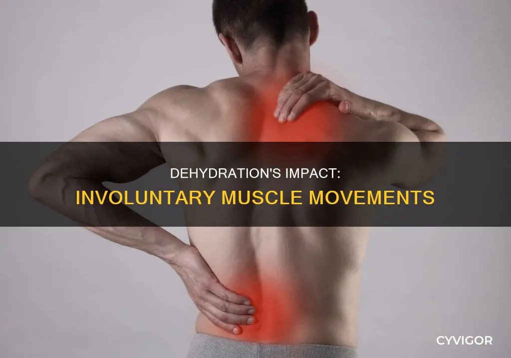 can dehydration cause involuntary muscle movement