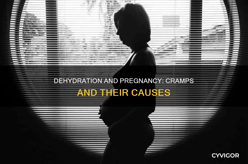 can dehydration cause muscle cramps while pregnant