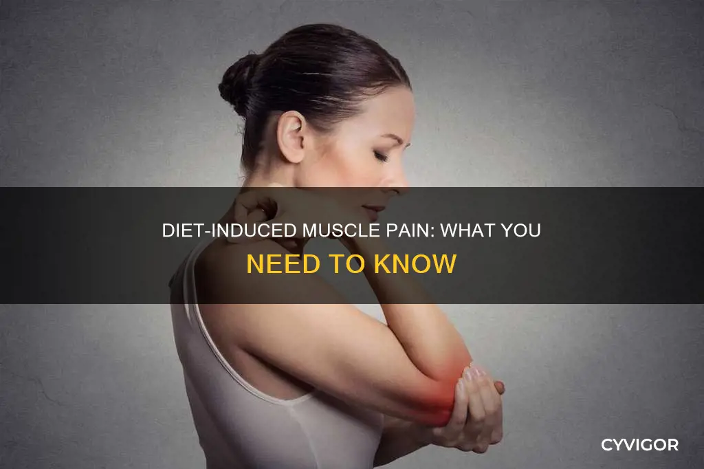 can diet cause muscle pain