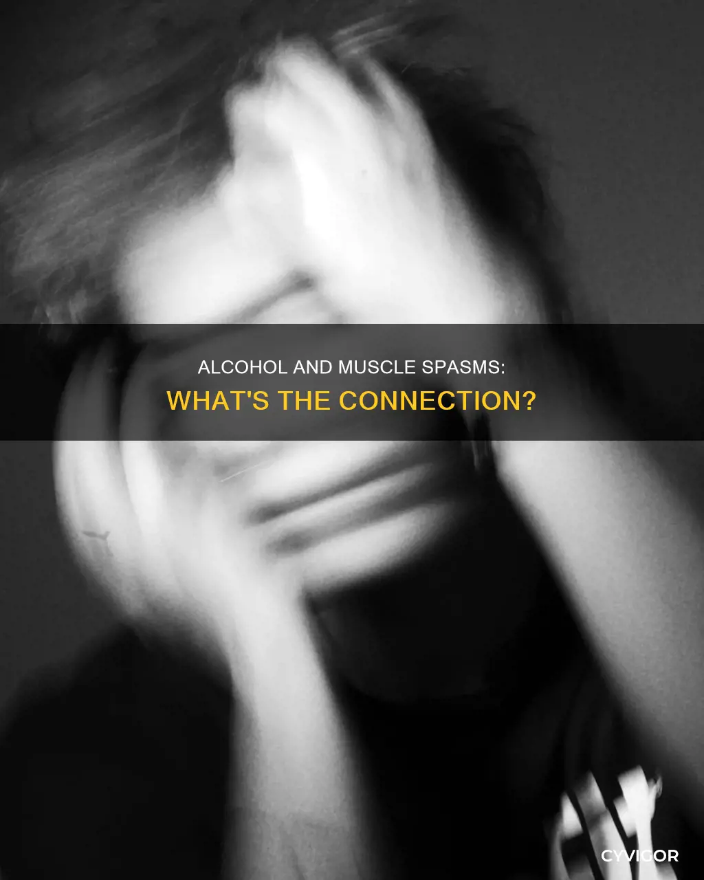 can drinking alcohol cause muscle spasms