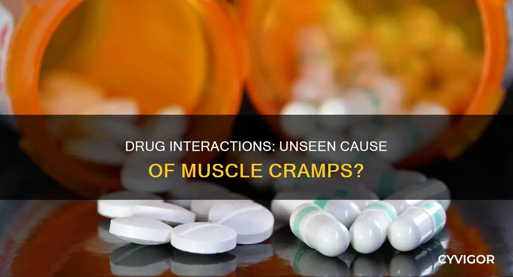 can drug interactions cause muscle cramps