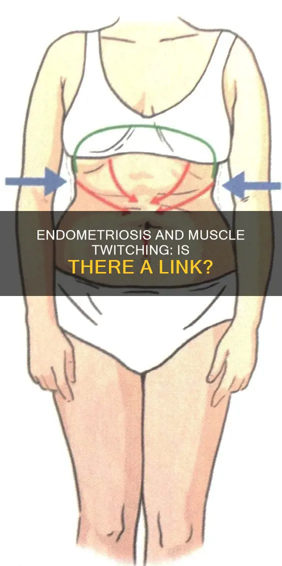 can endometriosis cause muscle twitching