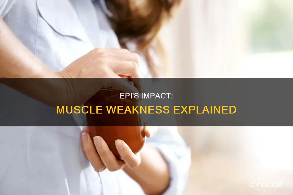 can epi cause muscle weakness